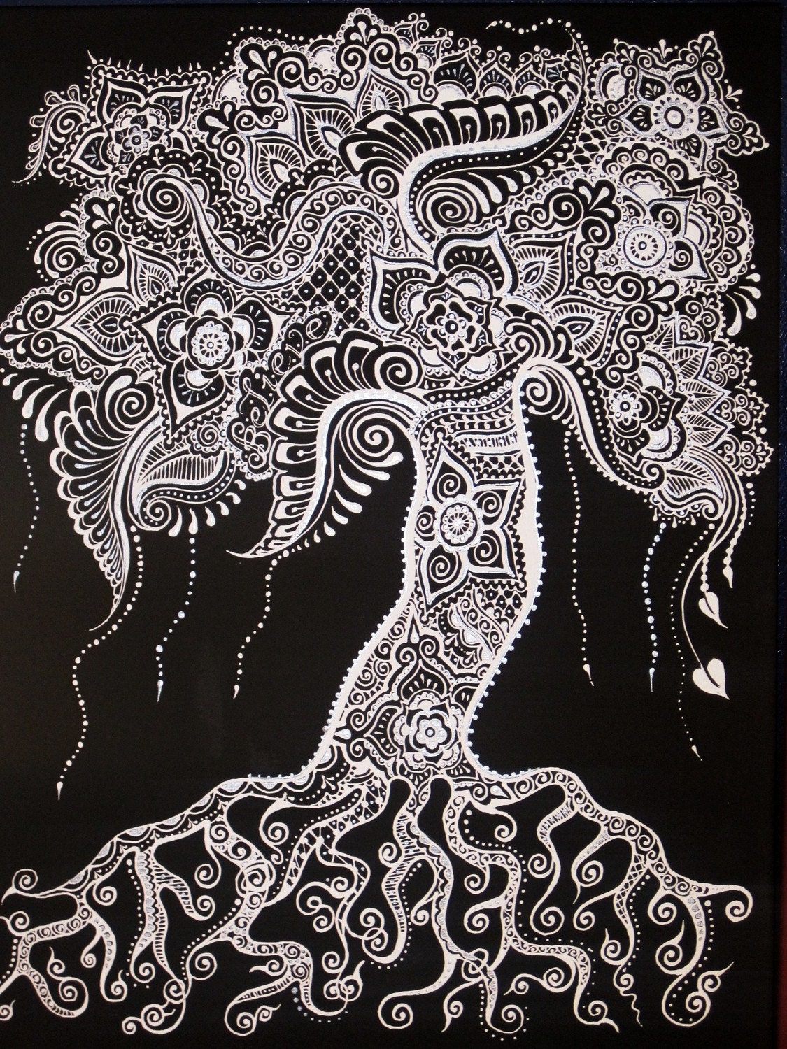 Mehndi On Canvas