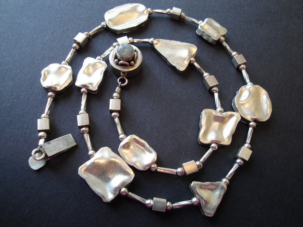 Modern Silver Shapes