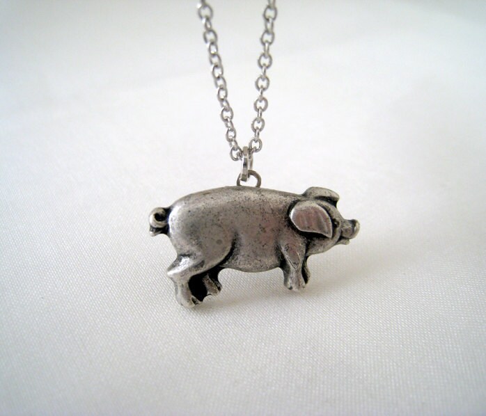 Pig Necklace