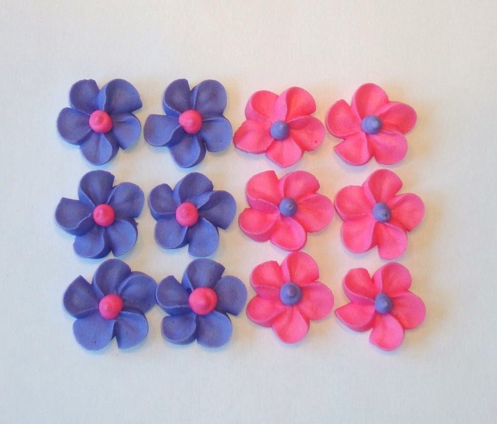 LOT of 100 Royal Icing Flowers for Cake Decorating Il_170x135