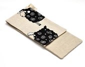 MINI Needle Case. size: 4" x 9,2". Needles, Crochets and Hooks Case.