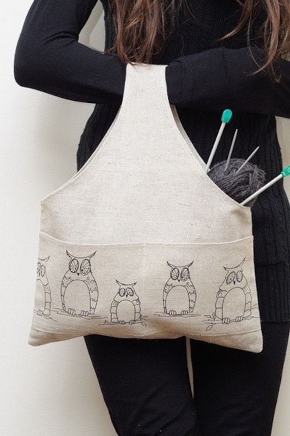Large Project Bag Mystic Owl.