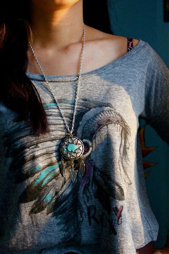Bear Dream Catcher Necklace