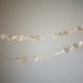 Vintage Book Hearts Garland - 10' long
