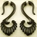 Fake Gauges - Black with Brown Phoenix