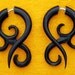 Fake Gauges - Small Horn Asalah Twists
