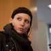 Girl with the Dragon Tattoo - Salander Spirals Short- Black Horn Fake Gauges