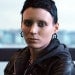 Girl with the Dragon Tattoo - Salander Spirals Short- Black Horn Fake Gauges