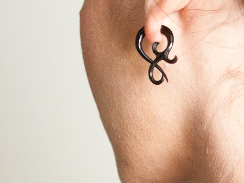 Fake Gauges - Small Horn Asalah Twists