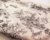20 Double Sheets - Vanilla cream French Countryside 20 x 30 inch TOILE Tissue Paper for Packaging, Parcels and Gift Wrapping