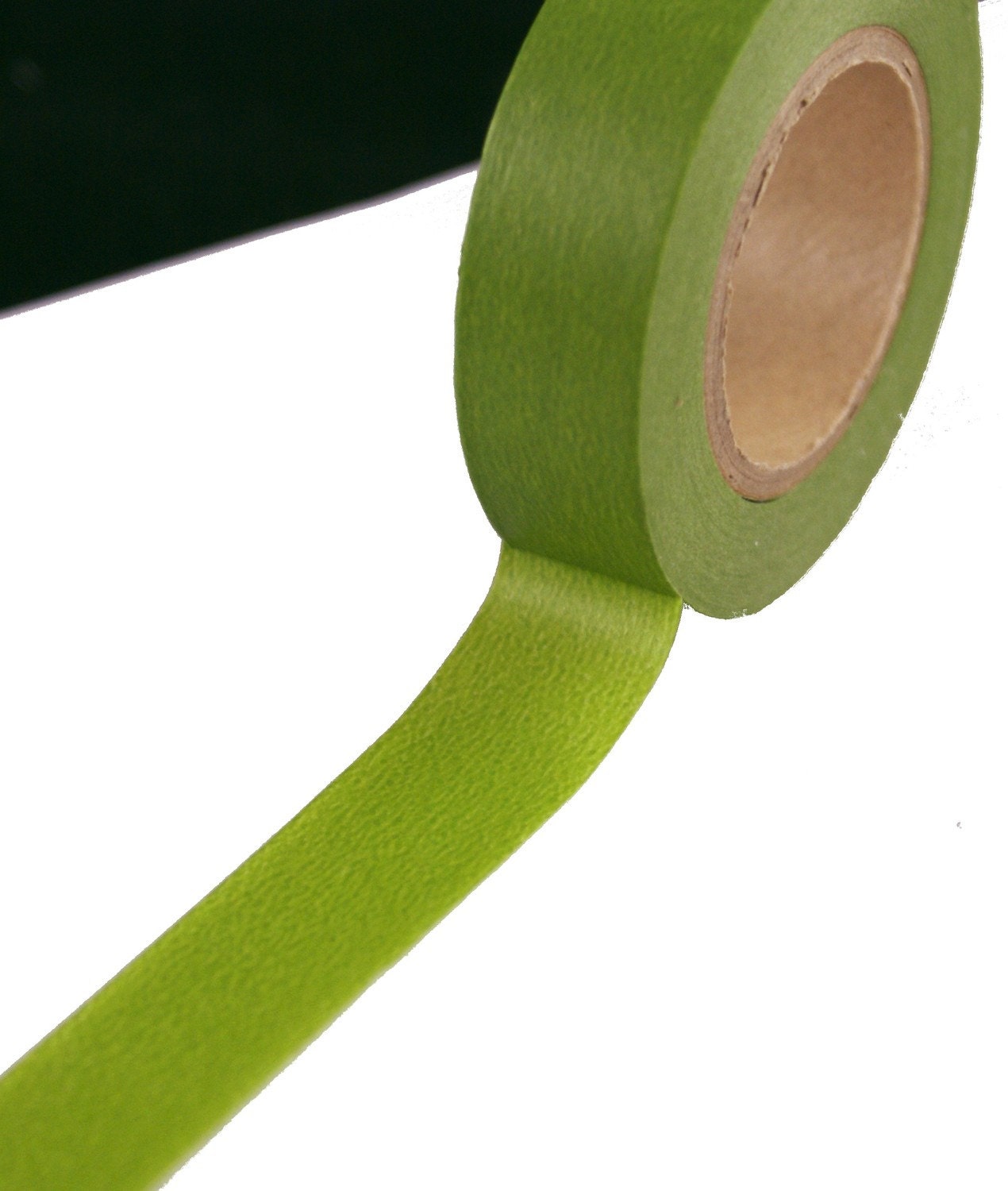 Earthy SPRING GREEN Solid Color Washi Paper Masking Tape-16.5 YARDS
