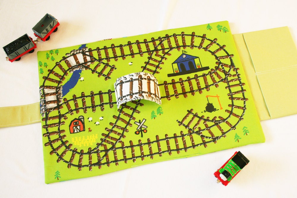 On-the-go Train Mat