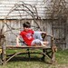 Garden Settee Cedar Wood Rustic Outdoor Bench