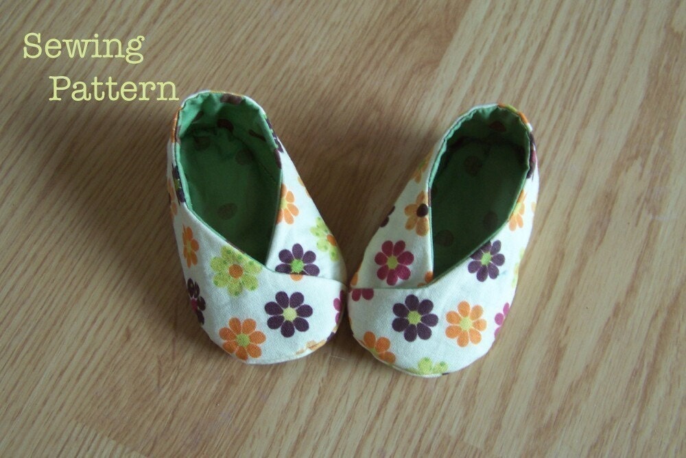 Easy Sewing Pattern PDF- Kawaii Kimono Shoes for Babies