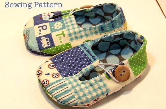 Baby Shoe Sewing Pattern - Jack and Jill Loafers Sewing Pattern