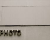 Photo Written on Building--Vintage Fine Art Photography Print - Nashville, Tennessee -5" x 7"- Original Fine Art Photograph