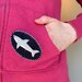 Shark Brooch Felt Pin - Tiny Great White - Nautical Accessories