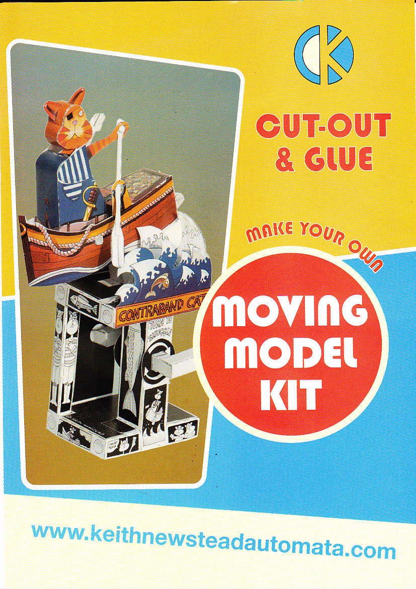 Card Automata Model Kits Super Pack - 4 different models & a signed copy of a drawing.