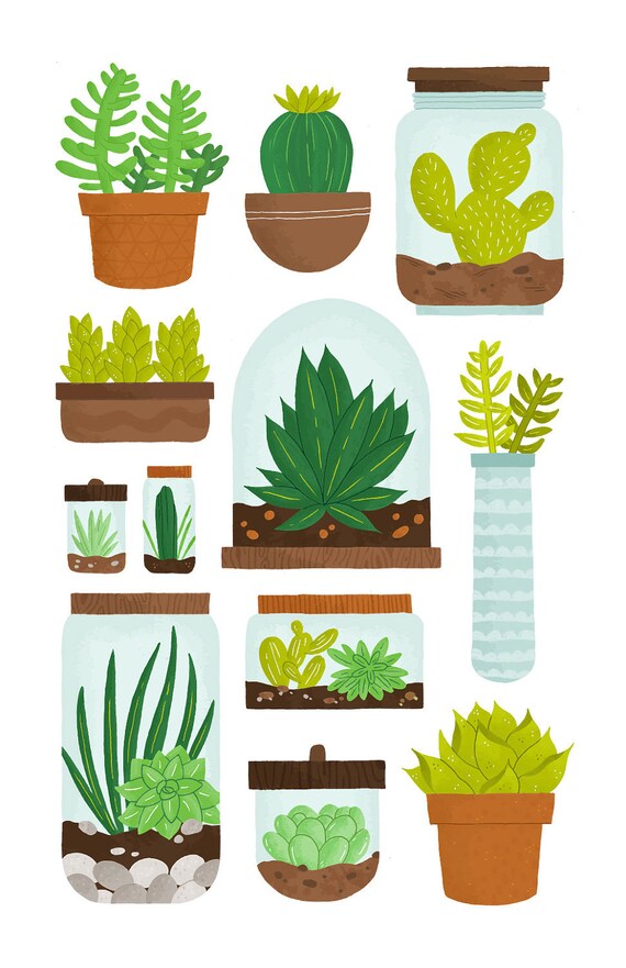 Terrarium Print