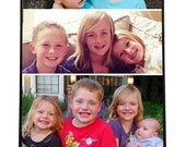 Personalized iPhone 4 Case - Photo Collage Gift - Perfect for Christmas