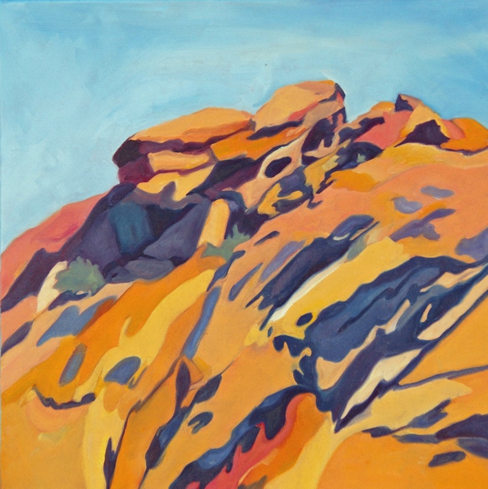 Camelback Mountain Arizona Landscape Painting