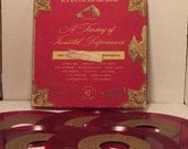 A Treasury of Immortal Performances Series RCA Victor Red Seal 45 RPM Records