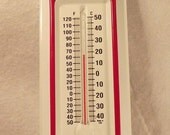 United Bank Advert Thermometer