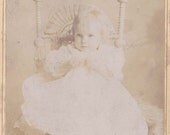 Wonderful Antique Cabinet Card from the Late 1800s-157
