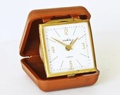 Vintage travel alarm clock Ruhla from Germany