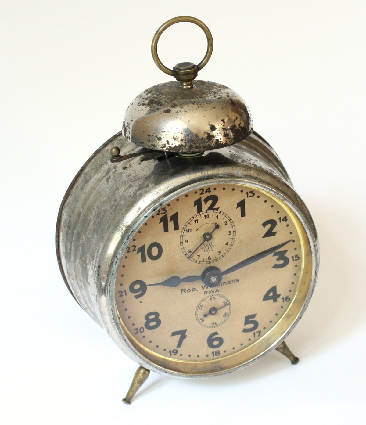 RARE Antique alarm clock Junghans Rob Waldmans