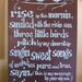 Mad-4-Grads Super Sale Three Little BirdsFun, Expressive Word Canvas wall decor, for Home, Office, Dorm, Bedroom, Kids Room wall art