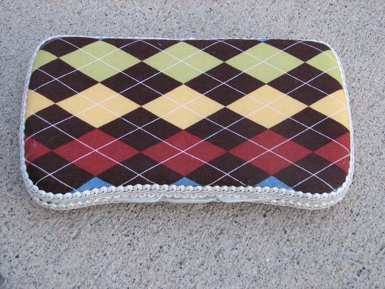 Argyle Wipes Case