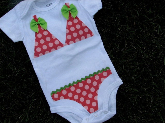 Watermelon Bikini Onesie