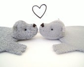 Bear Rug Coaster (Set of Two)