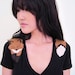 Wrapped Fox T-shirt in Black