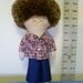 Meet Brian - Hand Made Rag Doll 12 Inches Tall
