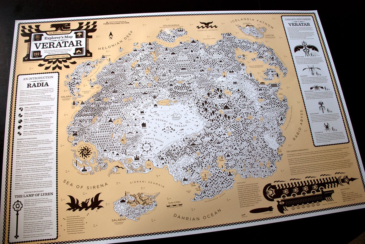 Rynaga Explorer's Map