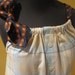 Plaid Upcycled Boyfriend Tank Top Blouse in Blue and Tan with Two Changeable Necktie Shoulder Straps - Womens Upcycled Clothing