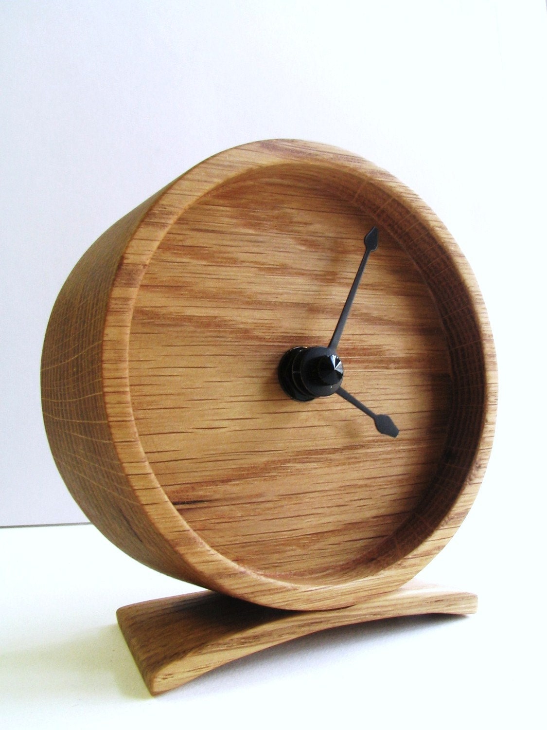 Wood Oak Clock