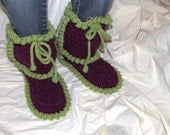 Pattern 34 Adult Muk Luk Slippers