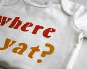 Funny Onesie New Orleans Baby Shirt