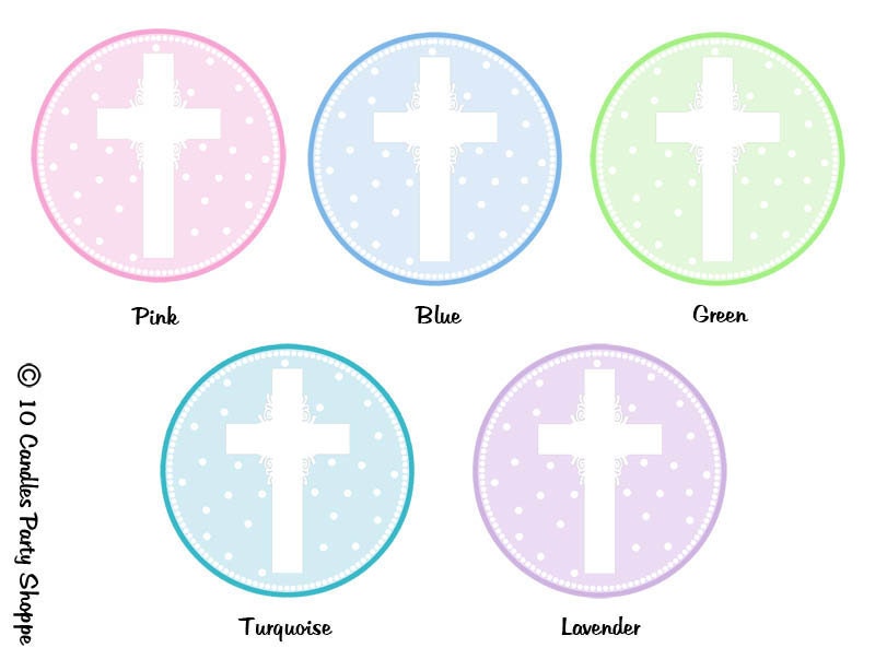 Baptism Banner - Christening Banner - Blessings BANNER -  Holy Communion - Boy and Girl - Party Decorations - Color Scheme Choices