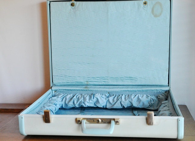 Vintage Samsonite Ultralite Two Tone Luggage Set