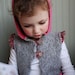 Three Season Cashmere Hooded Vest- Made to Order