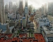 San Francisco  Skyline, 12x16 fine art photo, wall art, office, home decor, large art, California art