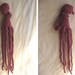 34-inch Knit Octopus Amigurumi (pink)