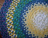 Made To Order Handmade Braided Round Rug in your choice of colors