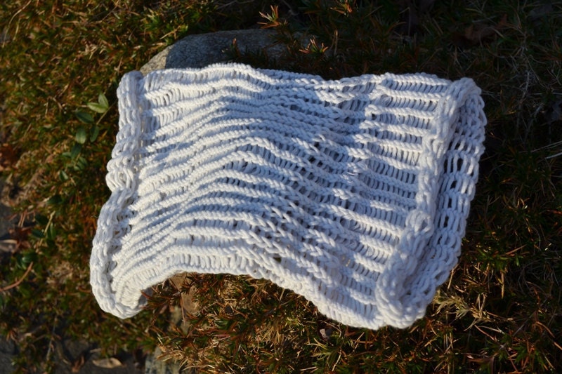 Gray Knit Cowl