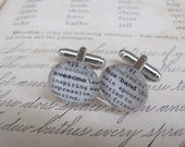 Awesome Husband Cuff Links for Wedding, Anniversary, Christmas Gift by Kristin Victoria Designs