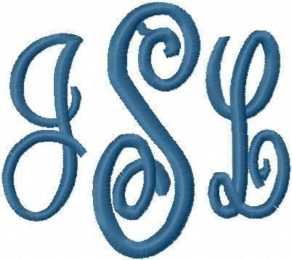 Embroidery Machine Alphabets Fonts and Monogram Sets 10215